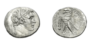 PHOENICIA, Tyre. 126/5 BC-AD 65/6. AR Shekel (29mm, 13.73 g, 1h). Dated CY 70 (57/6 BC).