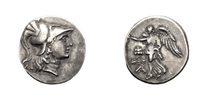 PAMPHYLIA, Side. Circa 205-100 BC. AR Tetradrachm