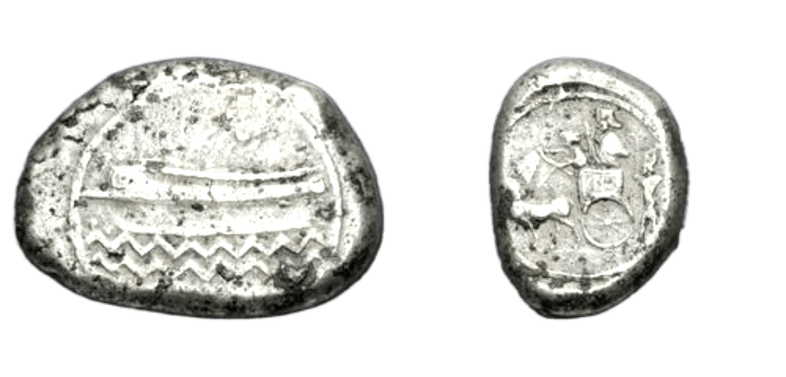 PHOENICIA, Sidon. Ba`alšillem (Sakton) II. Circa 401-365 BC. AR Dishekel