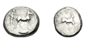 SICILY, Messana. 478-476 BC. AR Tetradrachm