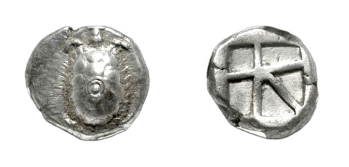 ISLANDS off ATTICA, Aegina. Circa 456/45-431 BC. AR Stater (19.5mm, 12.07 g, 10h). Land tortoise