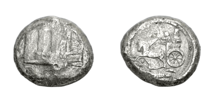 PHOENICIA, Sidon. temp. Ba`alšillem (Sakton) I-Ba’ana. Circa 425-401 BC. AR Dishekel