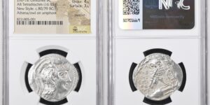 ATTICA, Athens. Circa 165-42 BC. AR Tetradrachm (16.93 g). New Style coinage.