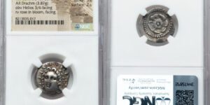 CARIAN ISLANDS. Rhodes. Ca. 40 BC-AD 25. AR drachm (20mm, 3.87 gm, 6h). NGC