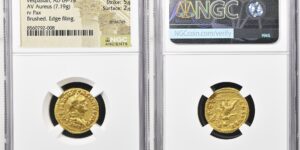 Ancient Roman Gold Aureus – Emperor Vespasian, Rome Mint (AD 70)