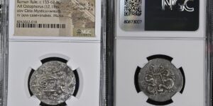 MYSIA. Pergamum. Roman Rule (ca. 133-67 BC). AR cistophorus (26mm, 12.15 gm, 11h). NGC