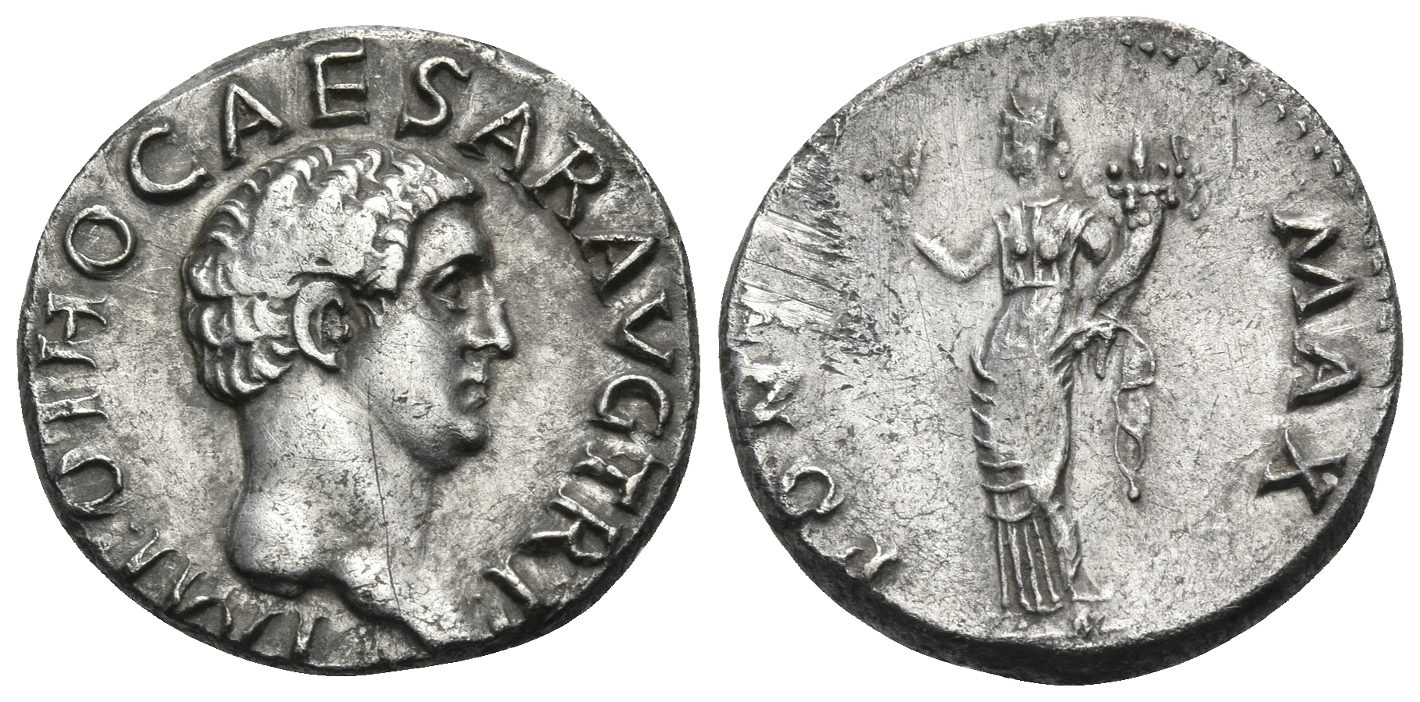 Otho, 15 January - 17 April 69. Denarius (Silver, 18.5 mm, 2.99 g, 7 h), Rome. IMP OTHO CAESAR