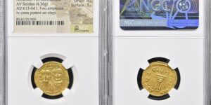 Byzantine Empire, Heraclius (610-641), AV Solidus, Constantinople, 1st officina,