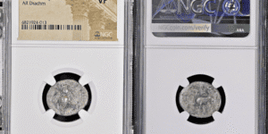 IONIA. Ephesus. Ca. 2nd century BC. AR drachm (19mm, 12h). NGC VF. Metrodorus, magistrate.