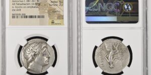 Seleukid Kingdom. Antiochus I Soter, 281-261 B.C. AR Tetradrachm (16.87 gms), Seleukeia on the Tigris Mint. NGC