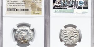 PHRYGIA. Apameia. Roman Rule (ca. 133-67 BC). AR cistophorus (24mm, 12.46 gm, 11h). NGC