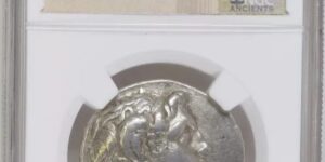 THRACE, Byzantion. Circa 210-195 BC. AR Tetradrachm (31.5mm, 16.58 g, 12h). In the name and types of Lysimachos.