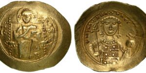 BYZANTINE EMPIRE. Michael VII Ducas. Gold Histamenon Nomisma, AD 1071-1078. Constantinople.