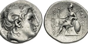 KINGS of THRACE, Macedonian. Lysimachos. 305-281 BC. AR Tetradrachm (29mm, 16.91 g, 1h).