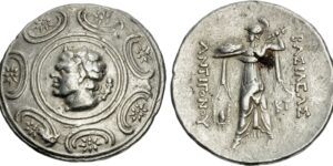 KINGS of MACEDON. Antigonos II Gonatas. 277/6-239 BC. AR Tetradrachm (33mm, 17.01 g, 7h).